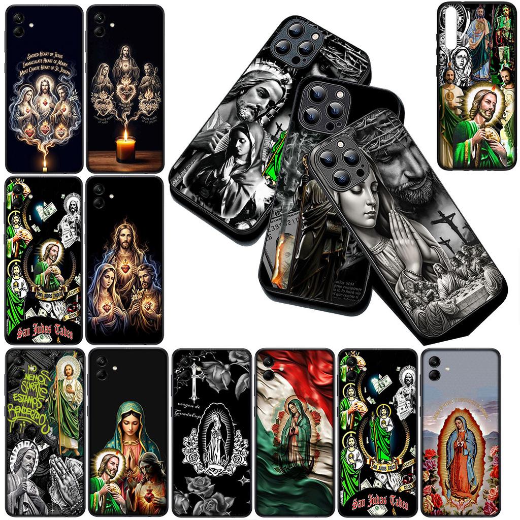 Holy Family Heart of Mary Jesus Joseph Phone Cover for Apple iPhone 17 14 15 16 Plus Pro Max 16E ProMax + 16Plus 14+ 16+ Case
