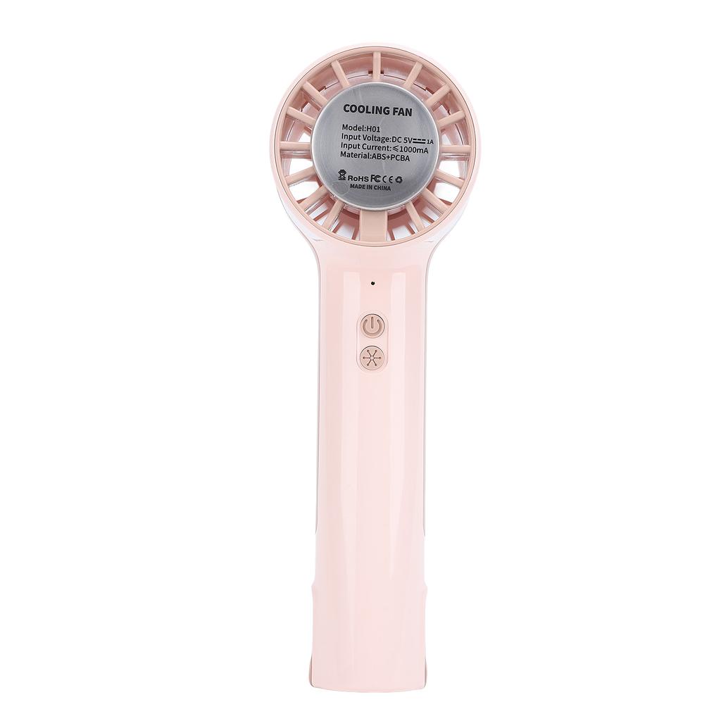 Prenosný ručný ventilátor Mini ventilátor so studeným obkladom USB nabíjateľný Rýchle chladenie Tichý Malý osobný ventilátor