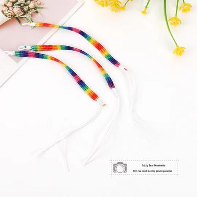 Rainbow Ethnic Style Friendship Bracelet for Men, Women & Couples