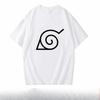 Trendy Brand Naruto Childrens Tshirt Summer New Anime Peripheral Printed Parentchild Outfit Pure Cotton Fashionable Tshirt