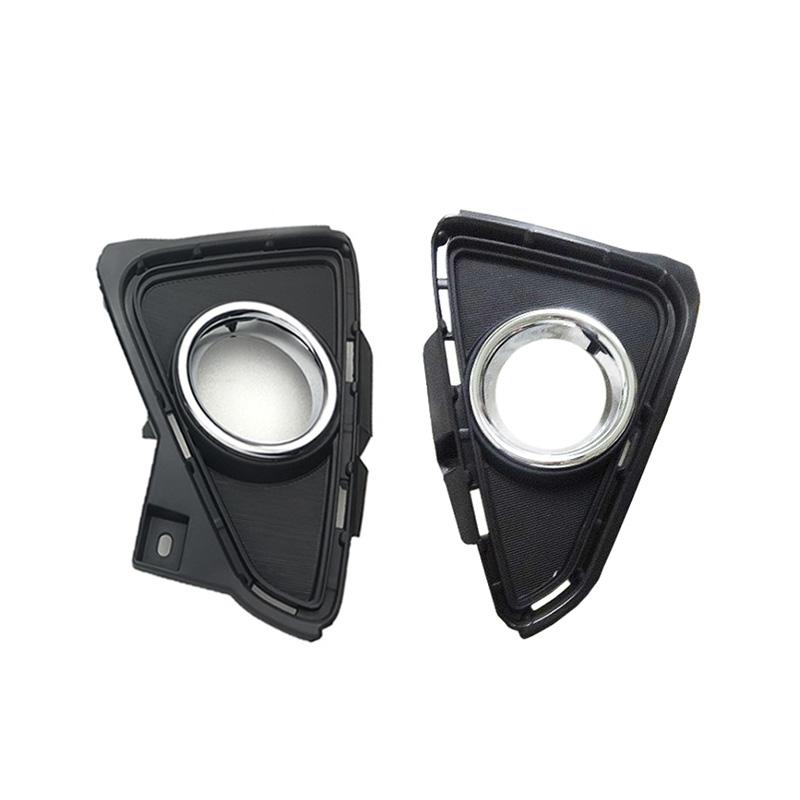 For Toyota RAV4 2016 2017 2018 2019 Car Front Bumper Fog Light Frame Trim Cover Daytime Running Lamp Hood Cap