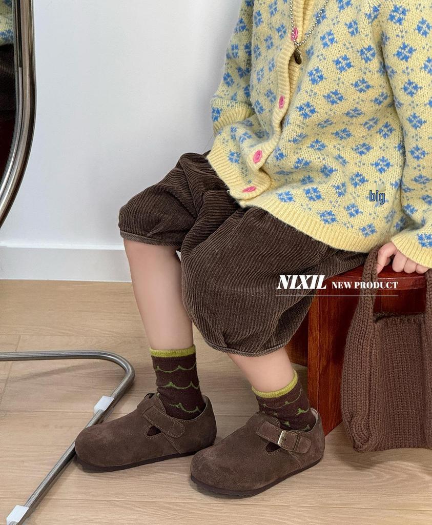 Children's Birkenstock Genuine Leather Shoes - 2024 Autumn Collection, Fashionable Korean Style for Girls