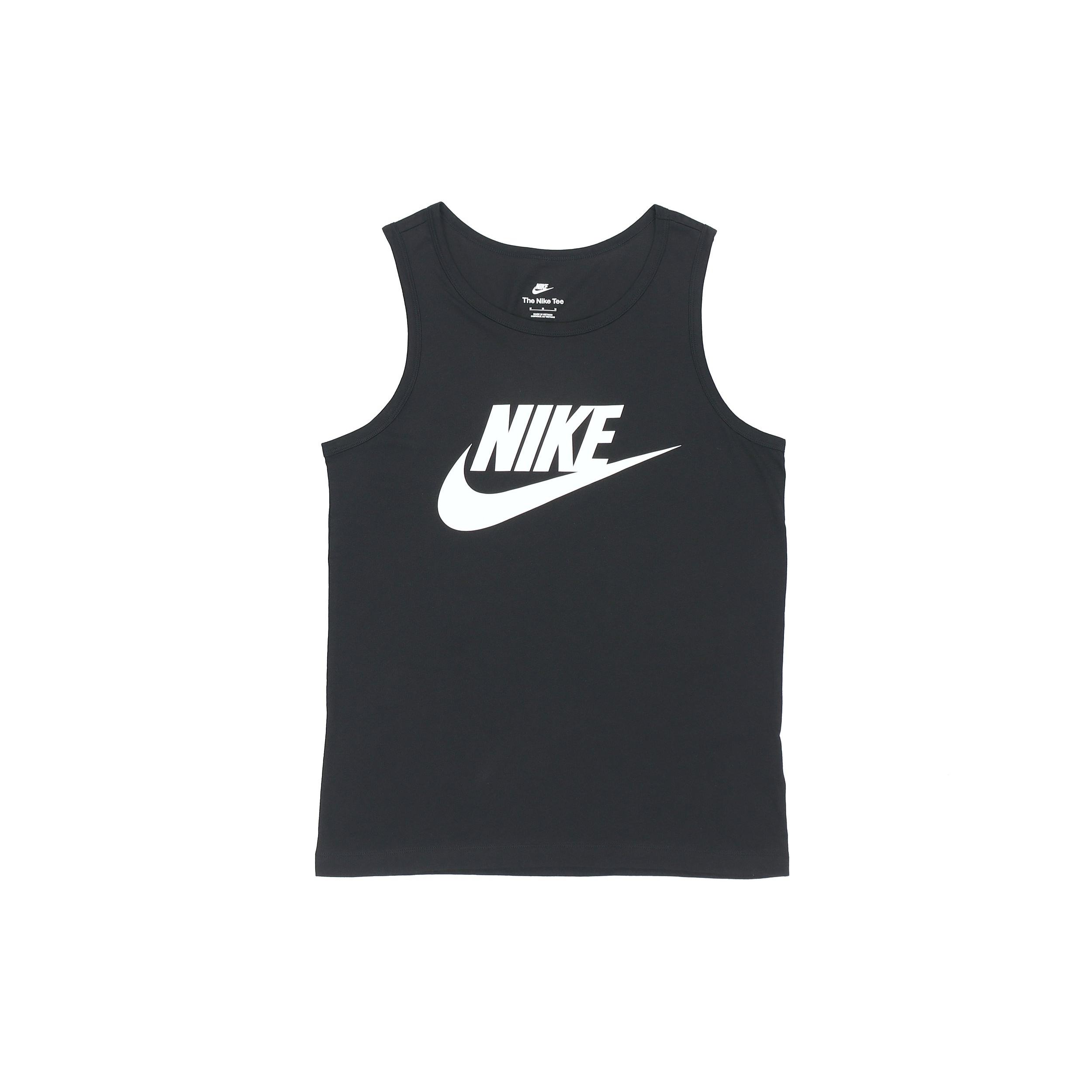 Nike AS Nike Sportswear TANK ICON FUTURA Black White Men s AR4992-013 L