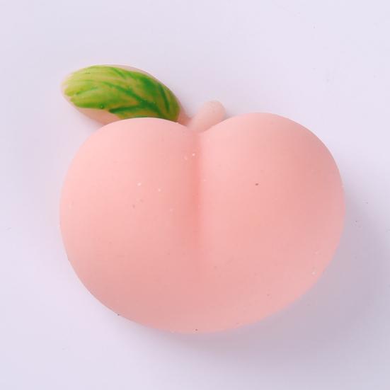 5/10/20Pcs Pink Butt Squeeze Toy Stress Relief Slow Rising Mini Ass Sensory Toy Anti-collision Pad Relaxation Soft Stress Ball Fidget Toy