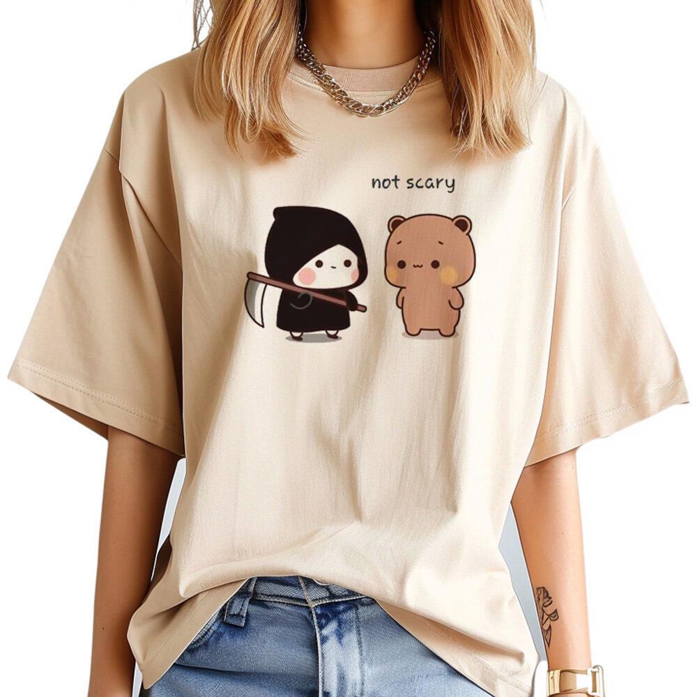 Bubu Dudu t shirt Women kawaii 80s Y2k Classic graphic tshirt anime Vintage streetwear hip hop University Comfortable