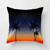 45X45CM Summer Beach Charming Landscape Pillowcase Palm Tree Plant  Bed Sofa Car Cushion Cover Home Decoration