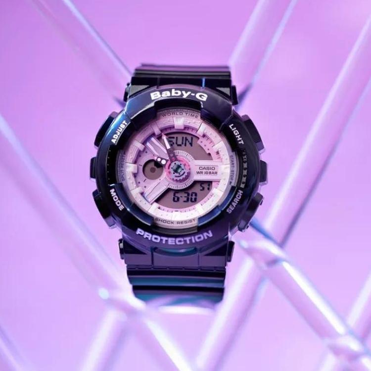 CASIO Baby-G BA110PL-1A Pink Watch BA-110PL-1APR BA-110PL-1APR