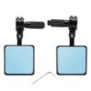 2pcs Universal Handlebar Rear View Mirrors Aluminium Alloy Waterproof for Motorcycle