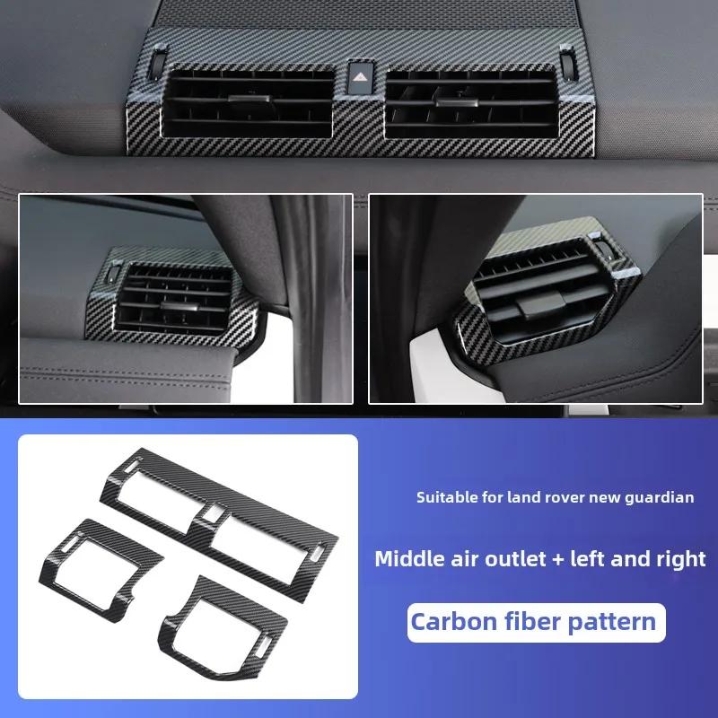 For Land Rover New Defender 2020-2025 Defender 90 110 Car Interior Modification Carbon Fiber Car Decoration Accessories