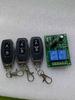 12V 2-Way Wireless Remote Control Switch with 2-Button AB and Three Remotes in Stock