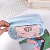 Storage Bag Detachable Pencil Case Large Capacity Stationery  Storage Bag Ita Bag Pouch  Girls