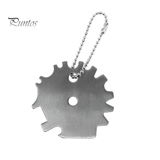 

Скребок для барбекю с несколькими канавками, дизайн скребка для гриля, удобный инструмент для очистки зазоров в гриле для барбекю для домашнего пикника A