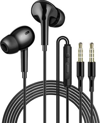 Wired 3m HiFi Sound Volume Clear Deep Stereo Smartphone Comfortable Ergonomic No Compatible with Earphones, Length, Quality, Control, Built-in