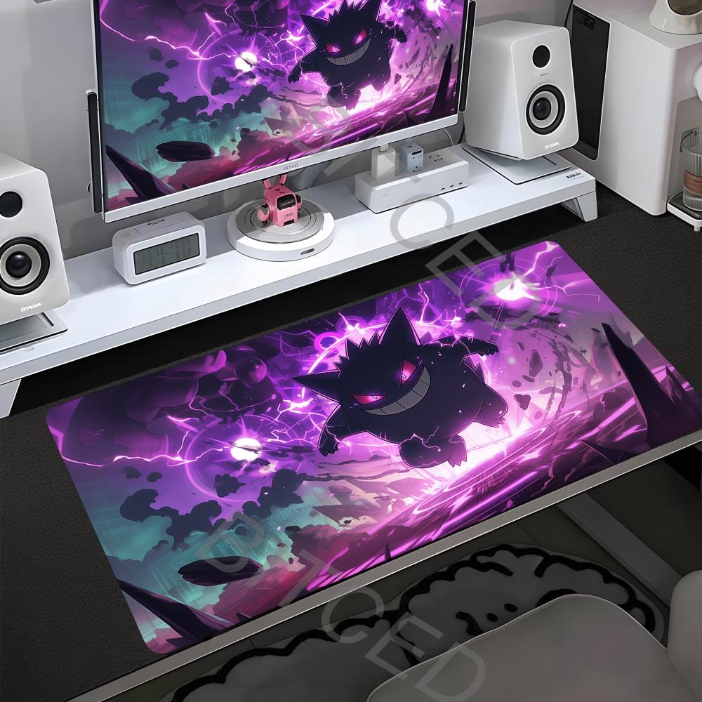 Pokemon Gengar xcm Anime Mouse Pad Gaming Accessories Mousepad Gamer Completo Computer Keyboard Pad Carpet Desk Mat Varmilo