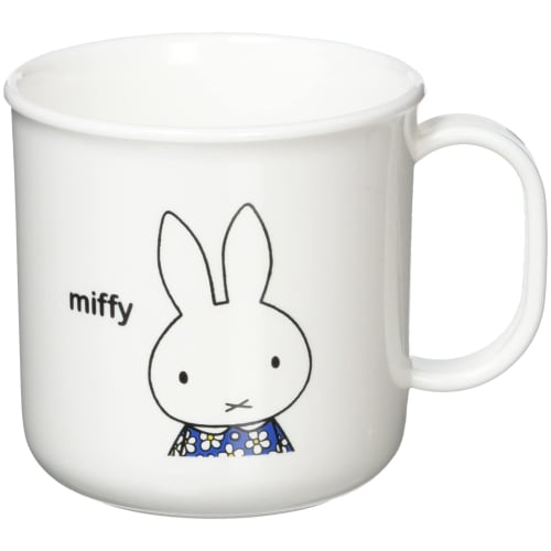 Kutsuwa Miffy Plastic Cup, 200ml, Kids Lunch Series, MF670, Made In Japan