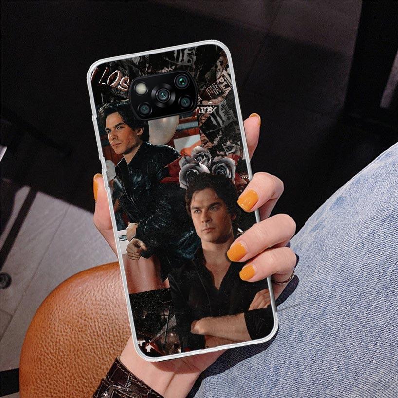 The Vampire Diaries Salvatore Phone Case For Xiaomi Poco X7 X6 X5 Pro F7 Ultra Redmi 15C 15 13C 13 12C 12 10 10A 10C 9 9A 9C 9T