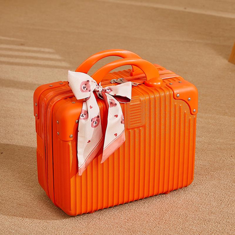 14" Carry-On Suitcase & Travel Organizer, Large Capacity 16" Lightweight Makeup Bag & Toolbox.