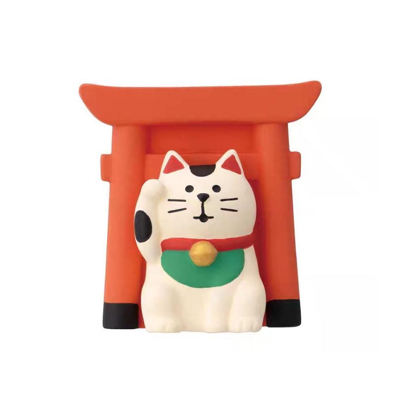 Cute Cat Refrigerator Sticker Grocery Zakka Bread Coffee Shop Decorative Gift Magnetic High Value Refrigerator Jewelry