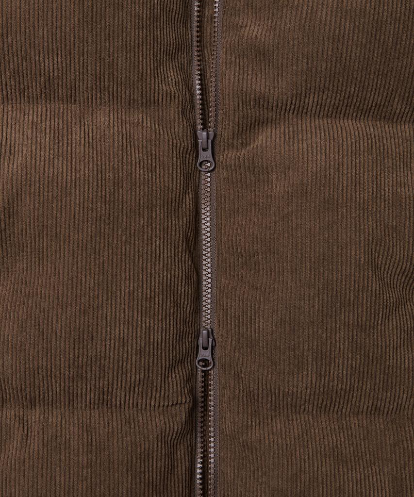 Musinsa Standard Daily Puffer Corduroy Short Padded Jacket [Baroque Brown]