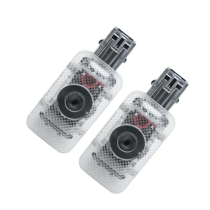 2Pcs lamp Volvo V40V60V90XC40XC60XC90S90 projector Logo car LED welcome lamp ghost projection lamp car supplies.