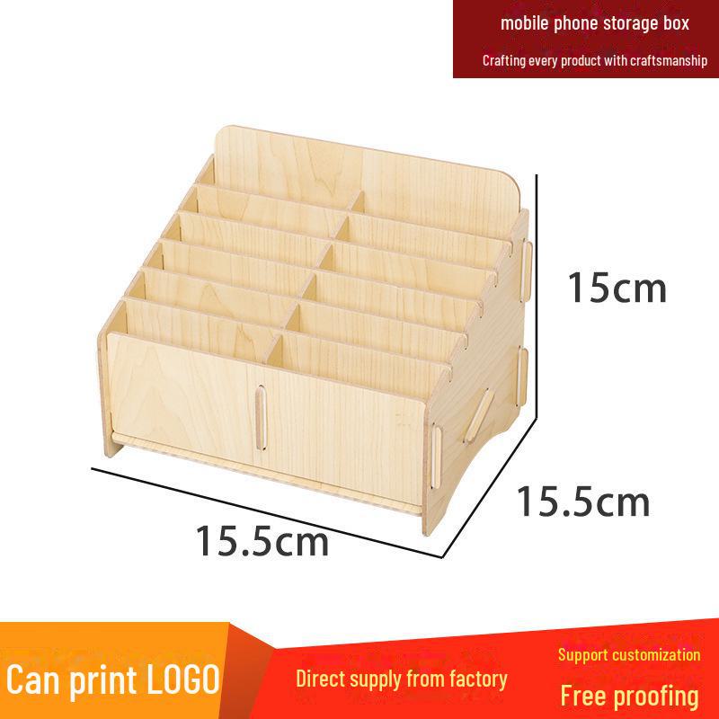 

Органайзер для аксессуаров для мобильных телефонов: Многосекционный ящик для хранения вещей в классе и офисе с закаленной пленкой.