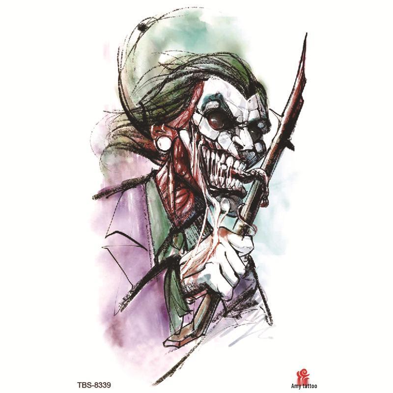 Set mic de tatuaje autocolante totem și simbol impermeabile pentru antebraț