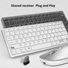 JOMAA Rechargeable Wireless Bluetooth Keyboard & Mouse Set for PC