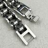 1pcs Punk Rock Stainless Steel Biker Mens Bracelet Link Chain Motorcycle Bike Bicycle Chain Bracelets Bangles