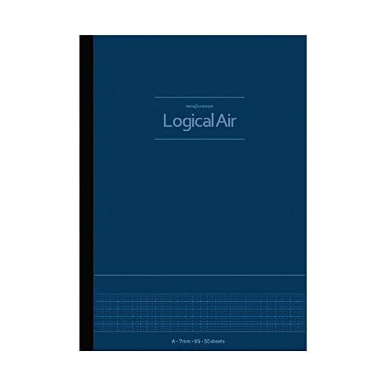 Nakabayashi Logical Air Lightweight Notebook A-lined B5 Dark Blue No-B552A-DB