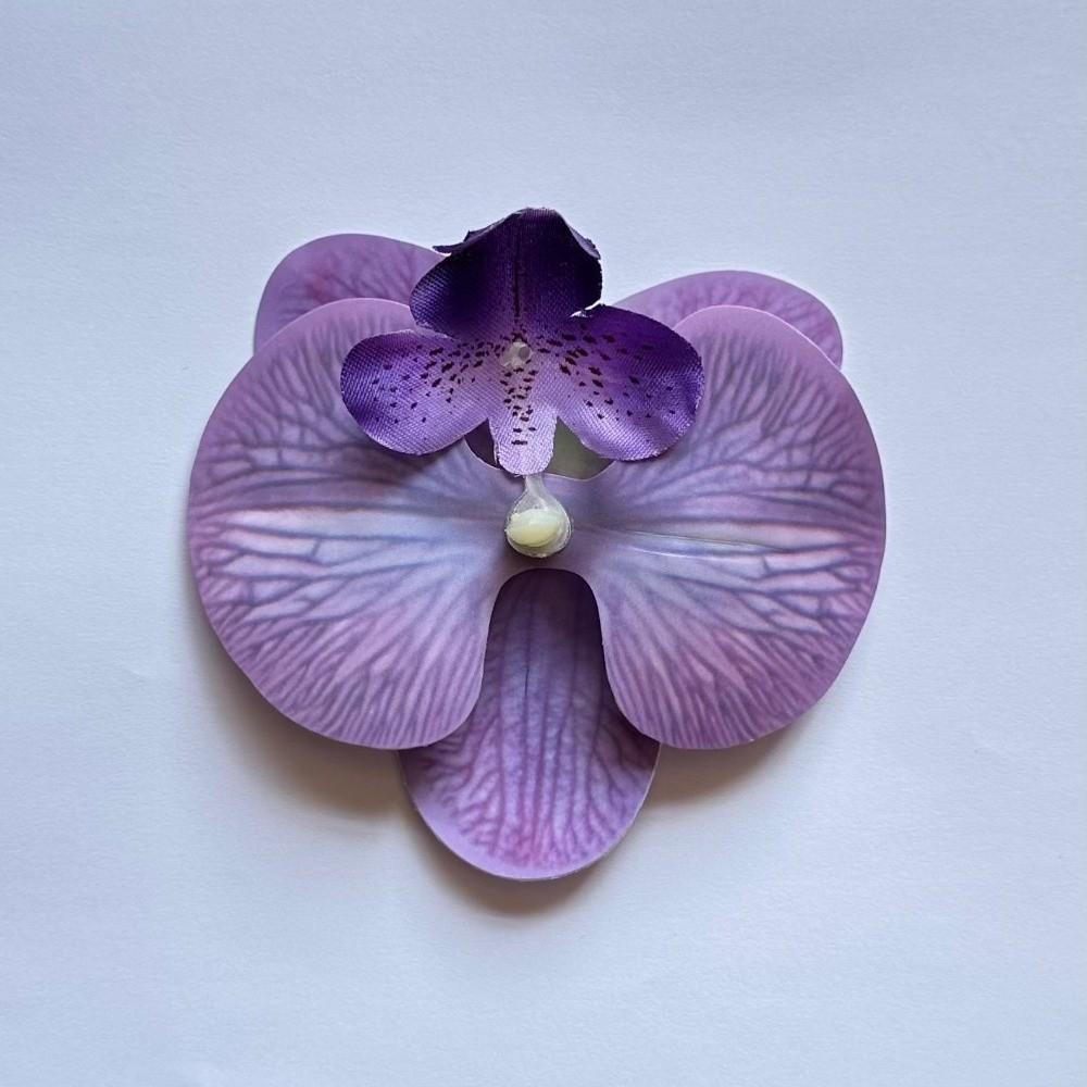 10 ks Realistická 9cm Simulovaná Motýlí Orchidej DIY Řemesla Hedvábná Motýlí Orchidej Květinová Hlavice Falešná Květinová Hlavice Svatba Ozdobná