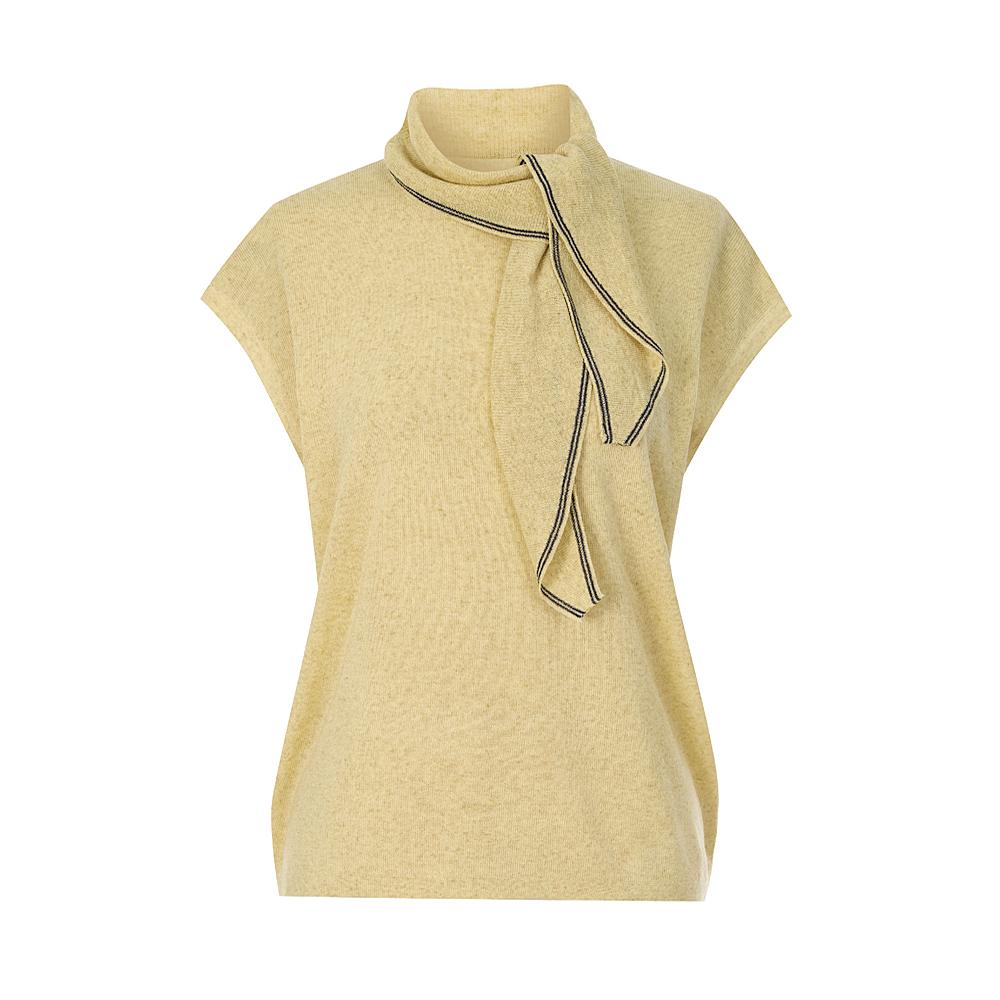 PAIGEFLYNN Line Shoulder Combination Vosqueous Knit_P6Bkn004C