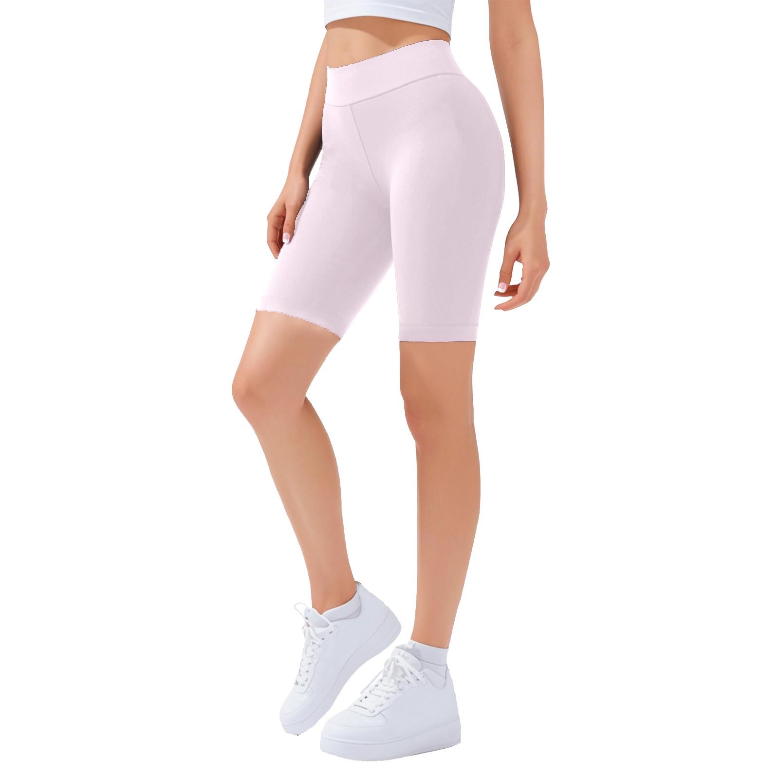 

Штаны для йоги для девочек Штаны для девочек Брюки-пять четвертей Спортивные штаны для велоспорта для детей 160 розовый