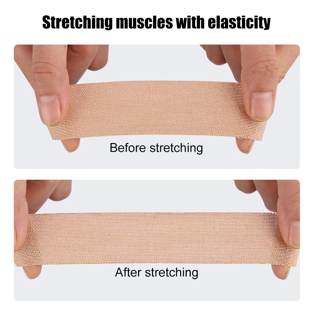 5Pcs Kinesiology Tape For Lower Back Waist Support Waterproof Breathable Latex-Free Athletic Tapes