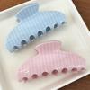 Solid Color Shark Clip Large Hair Clip Fashion Hairpin  Hair Accessories