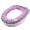 Warm Toilet Seat Cover Comfortable Thick Knitted O-shaped Universal Bathroom Washable Toilet Cushion Closestool Mat Pad Cover