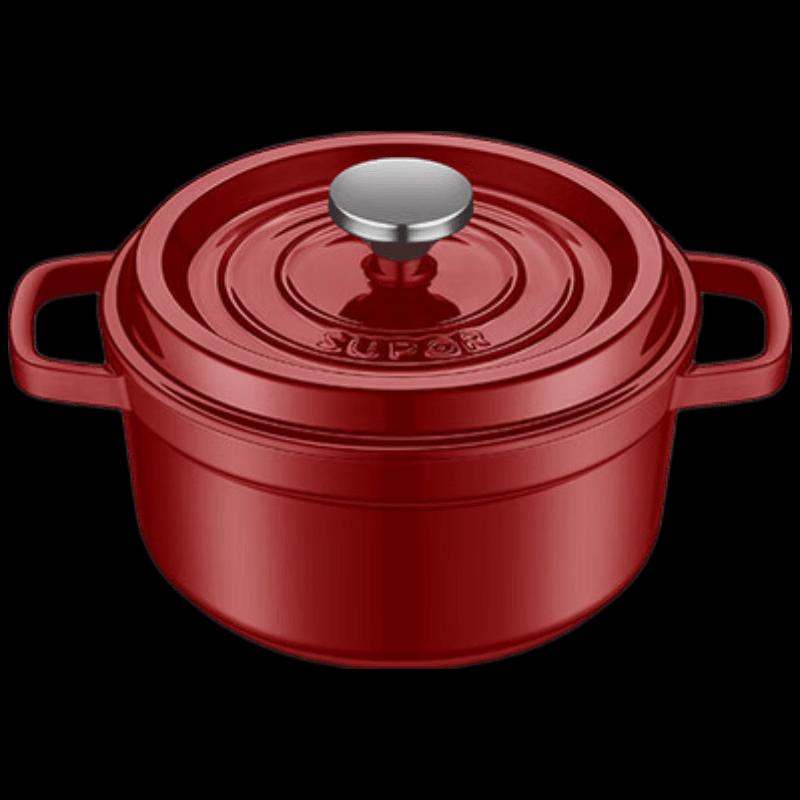 SUPOR Enamel Cast Iron Stew Pot
