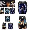 2023 New Wednesday Addams Backpack For Elementary School Students Double Layer Design For Boys And Girls