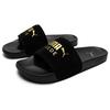 New PUMA Flip Flops 'Black Gold' 398678-01