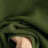 2025 Autumn/Winter Women's Color Block Polo Collar Loose Knit Sweater Pullover