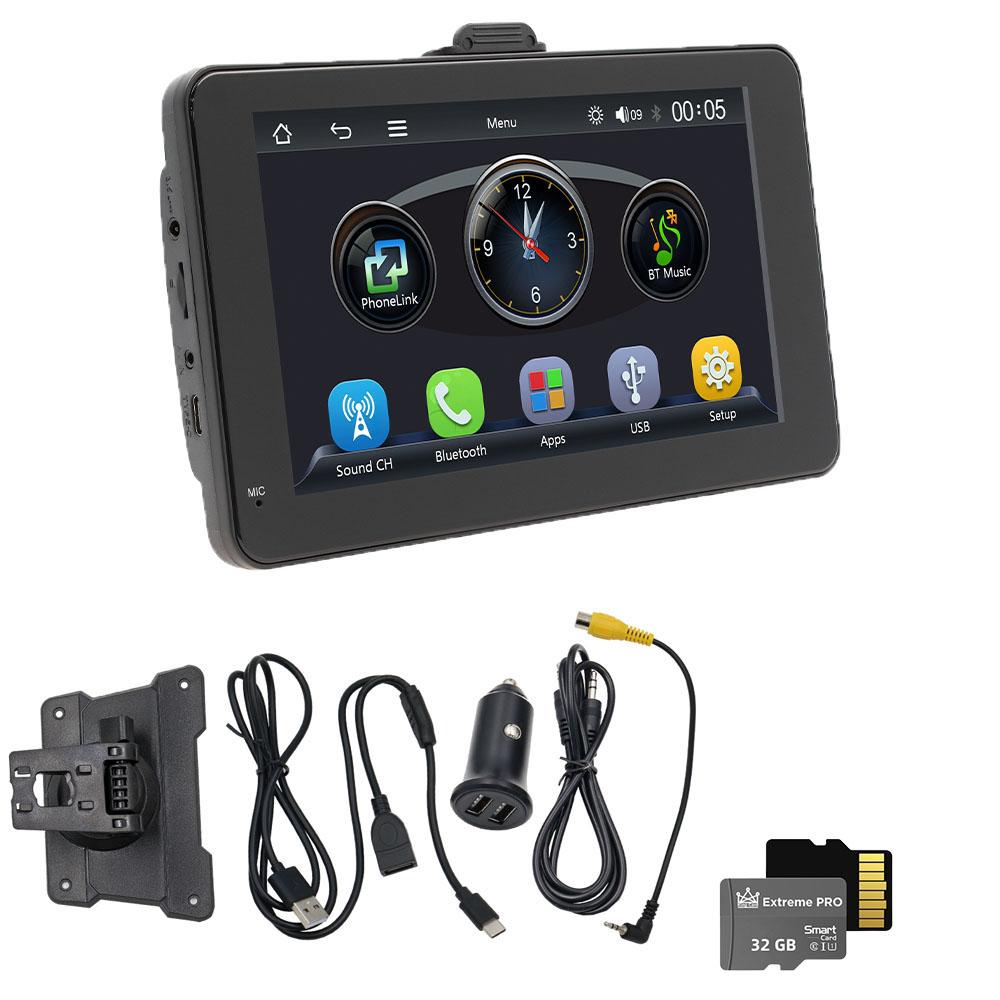 7 Inch Wireless Carplay Car MP5 Driving Recorder Bluetooth Connection Wireless Carplay Android AUTO Reverse Rear View B5320R