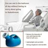 Men’s Portable Urinal 2000ml with Leak-Proof Lid - Lightweight Bedside/Travel Design for Elderly & Camping (Wide Base, Easy Clean)_CD