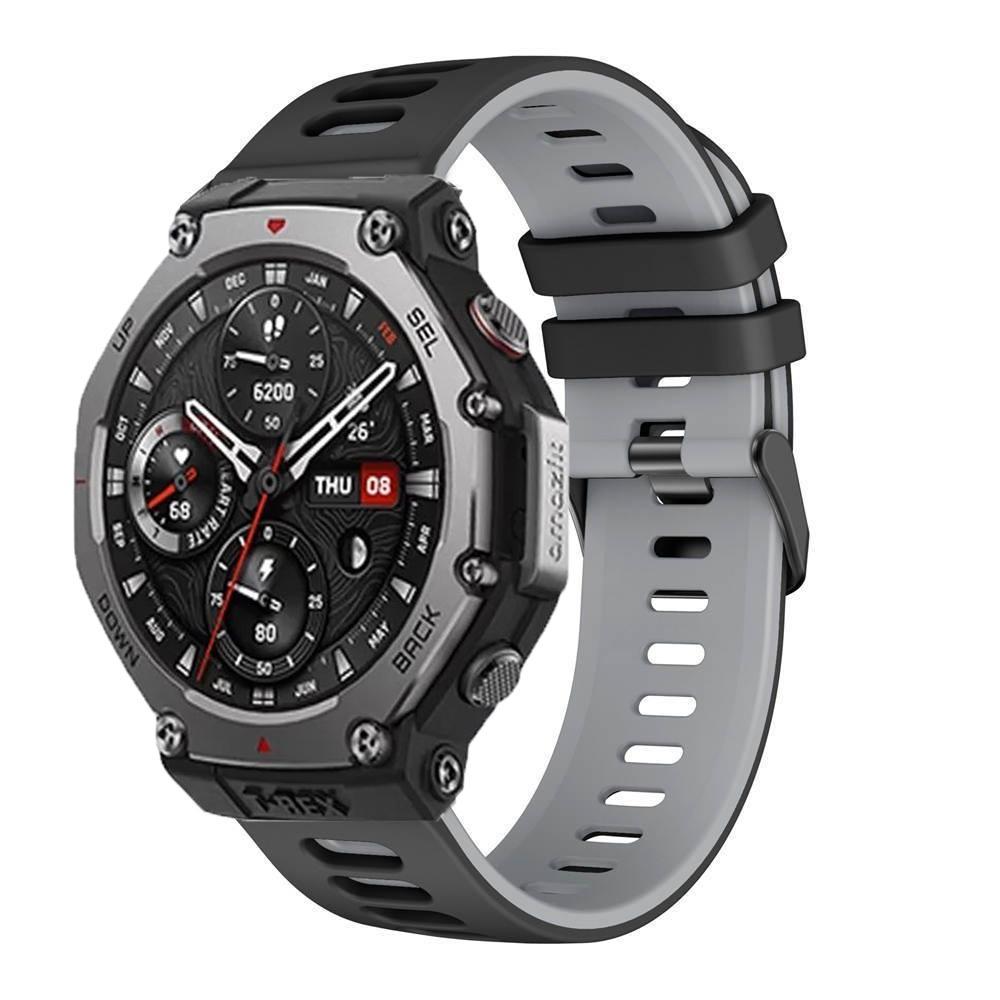 Sportovní řemínek pro chytré hodinky Amazfit T-Rex 3 Měkký prodyšný silikonový náramek pro Huami Amazfit T Rex 3 Řemínek