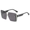 New frameless trimmed anti-ultraviolet sunshade popular sunglasses women's trendy Internet celebrity ins sunglasses