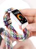 For Huawei Band 8 9 10 Watch Strap Accessories Wristband Elastic Magnetic Nylon Braided Belt Bracelet Correa Huawei 9 Band