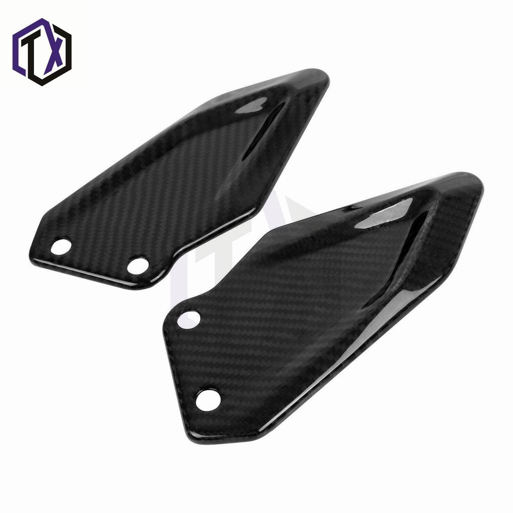 Carbon Fiber Footrest Guard for BMW S1000RR/M1000RR (2019-2022) Raised Assembly