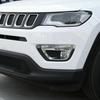 Exterior Front Head Fog Light Lamp Cover Trim Frame For Jeep Compass 2017+Chrome