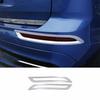 2P ABS Chrome Rear Bumper Fog Light Lamp Frame Cover Trim For Volvo XC60 2018-22