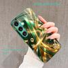 Gold Stream Floral Crysta phone case s26 ultra case s25 ultra case glass for Samsung Galaxy S26 S25 S24 S23 S22 FE Ultra Plus