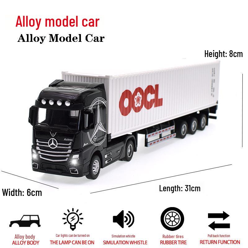 Children's Toy Container Truck Car Model