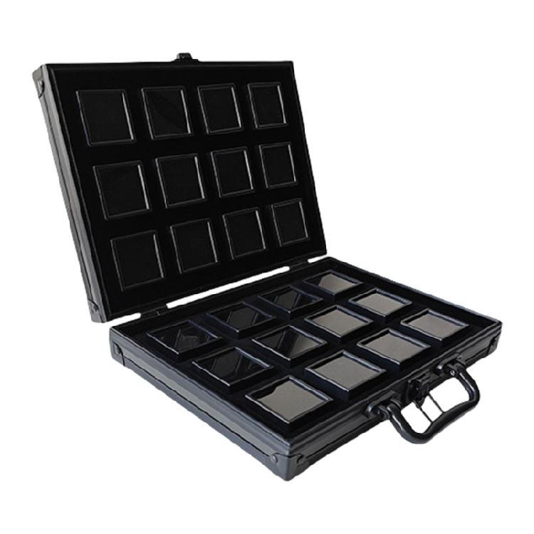 Spacious Aluminum Alloy Gemstones Storage Box With Protective Foam Insert Designs for Collectors and Enthusiasts